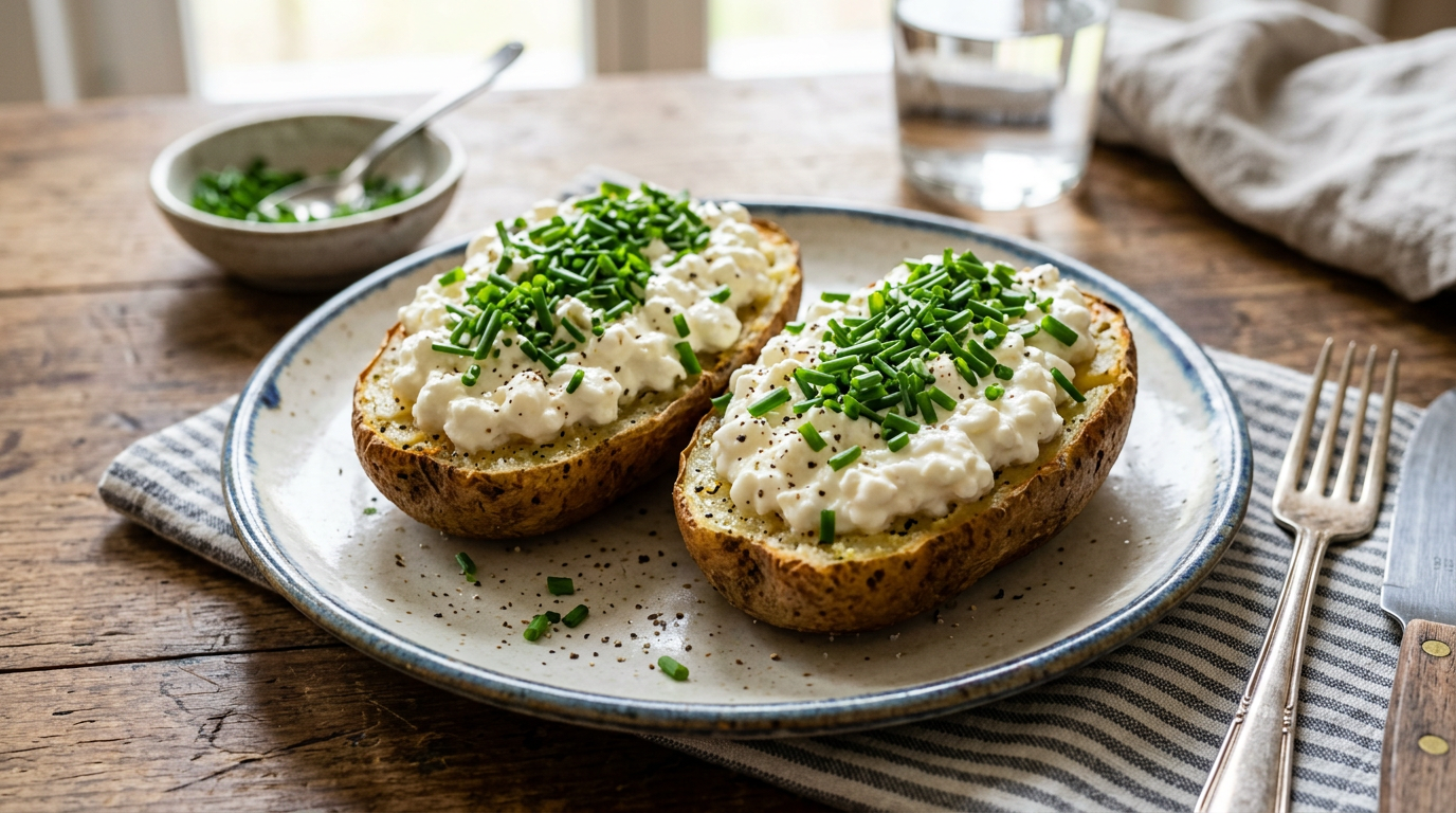 Cottage Cheese Potatoes (Gzik)