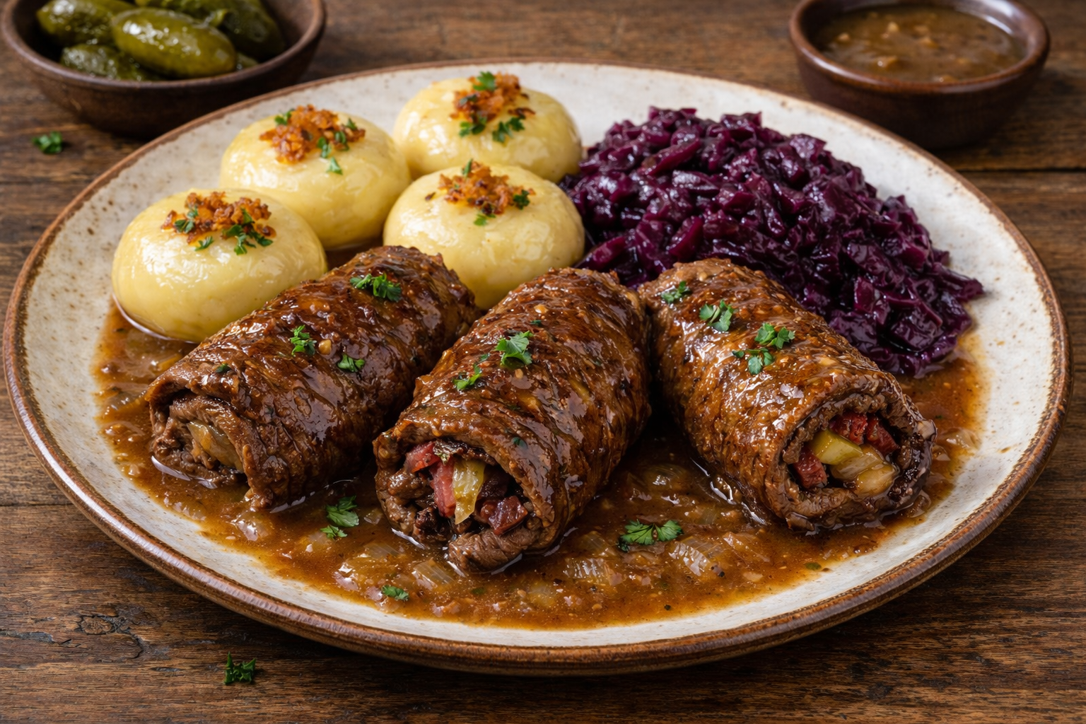 Polish Beef Roulades (Rolada Śląska)