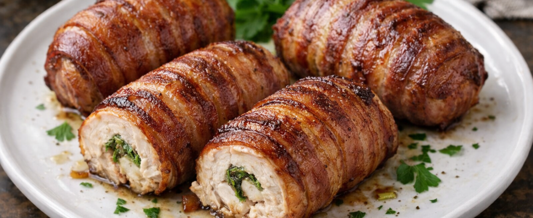 Polish Chicken Roulade (Roladki z kurczaka)