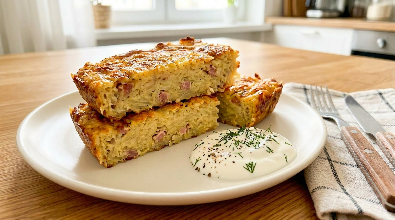 Polish Potato Cake (Babka ziemniaczana)