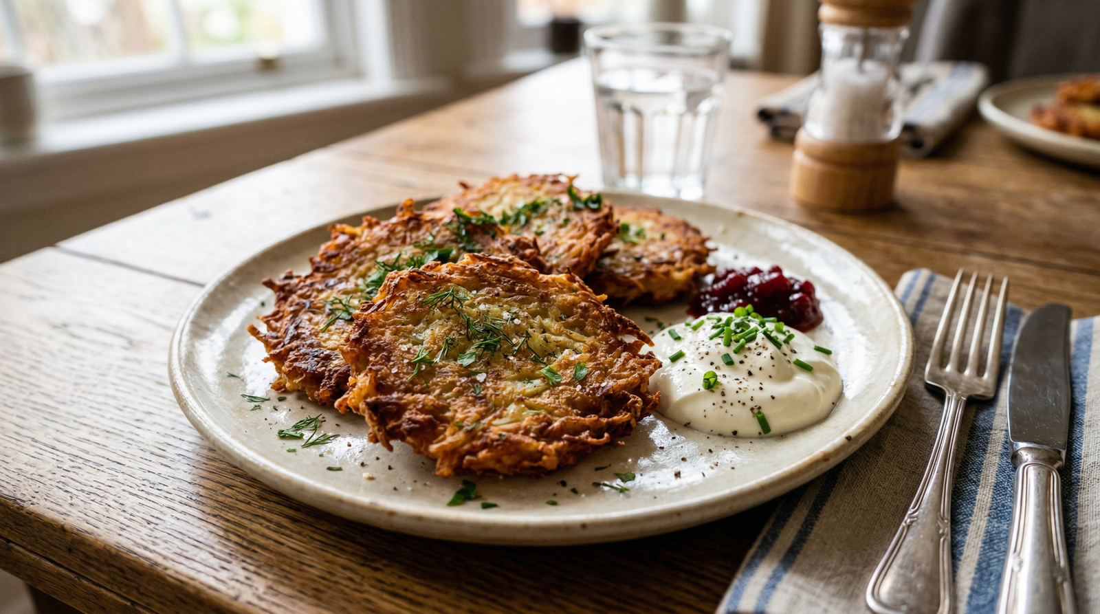 Polish Potato Pancakes (Placki ziemniaczane)