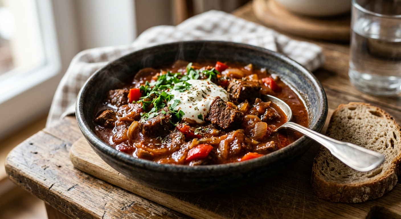Polish Beef Stew (Gulasz wołowy)