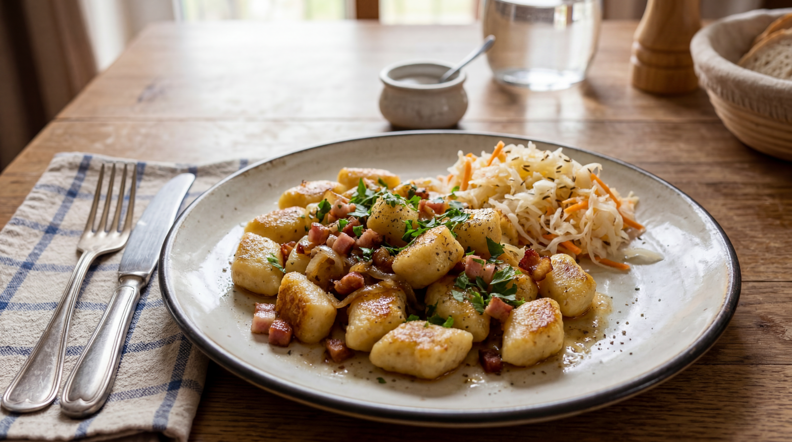 Polish Potato Hoof’s (Kopytka)